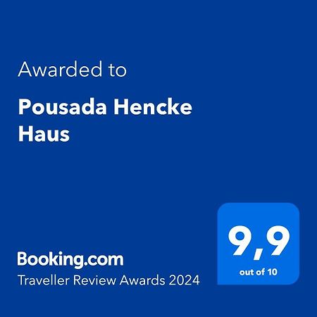 Pousada Hencke Haus (Adults Only) Canela Exteriér fotografie